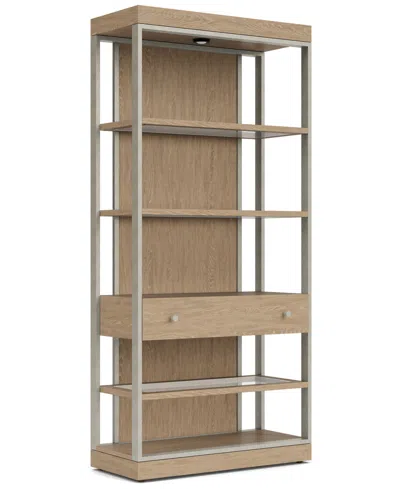 Macy's Maisie 78" Wood Etagere In Brown