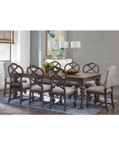 Macy's Mandeville Dining Collection In Brown