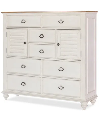 Macy's Mandeville Door Chest In White