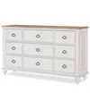 Macy's Mandeville Dresser In White