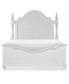 Macy's Mandeville Full Louvered Bed, Created For . In White