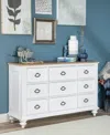 Macy's Mandeville Small Dresser, Created For . In White