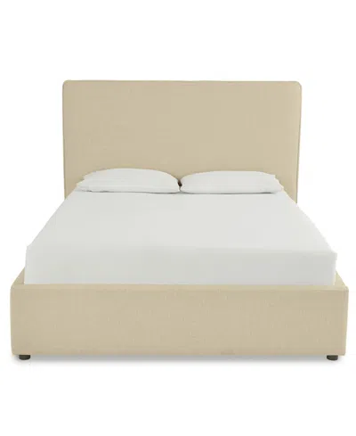 Macy's Marcel Upholstered King Storage Bed In Neutral