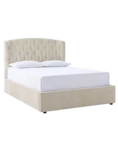 Macy's Margaux Upholstered Queen Bed, Created For  In Neutral