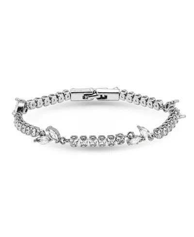 Macy's Marquise Cubic Zirconia Bracelet In Metallic