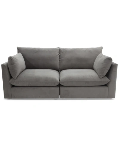 Macy's Marsten 84" 2-pc. Fabric Sectional, Created For  In Otter