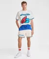 Macy's Marvel X Nba Men's Spider-man 62 Short Sleeve Jersey, Macy's Exclusive In Blue