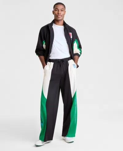 Macy's Marvel X Nba Men's Spider-man Track Pants, Exclusively At Macy's In Blue