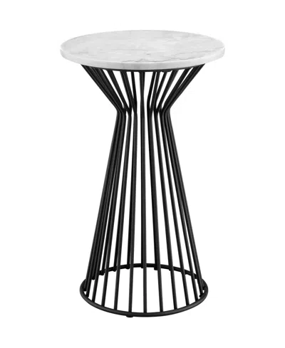 Macy's Maxwell Pedestal In White,blac