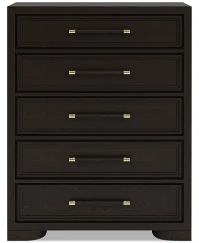 Macy's Mazen Chest In Dark Brown