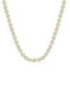 Macy's Men's Diamond 22" Tennis Necklace (2-1/2 Ct. T.w.) In 10k Gold In Yellow Gold
