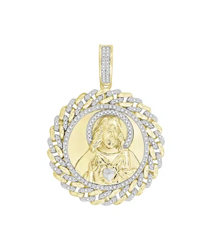 Macy's Men's Diamond Charm (1/6 Ct. T.w.) In 10k Yellow Gold