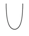 Macy's Men's Diamond Link 24" Necklace (2 Ct. T.w.) In 10k Gold (also In Black Diamond) In Black