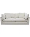 Macy's Merten Fabric Sofa, Exclusively At  In Cream