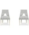 Macy's Mezzanine 2-pc. Side Chair Set In No Color