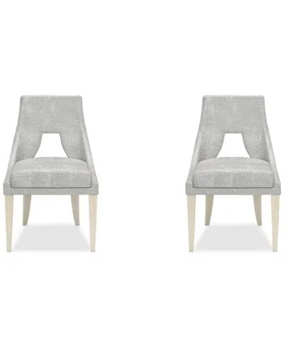 Macy's Mezzanine 2-pc. Side Chair Set In No Color