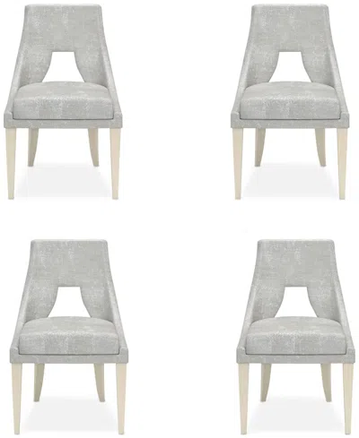 Macy's Mezzanine 4-pc. Side Chair Set In No Color