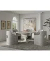 Macy's Mezzanine 5-pc. Dining Set (round Table & 4 Host Chairs) In No Color
