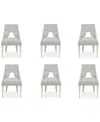 Macy's Mezzanine 6-pc. Side Chair Set In No Color