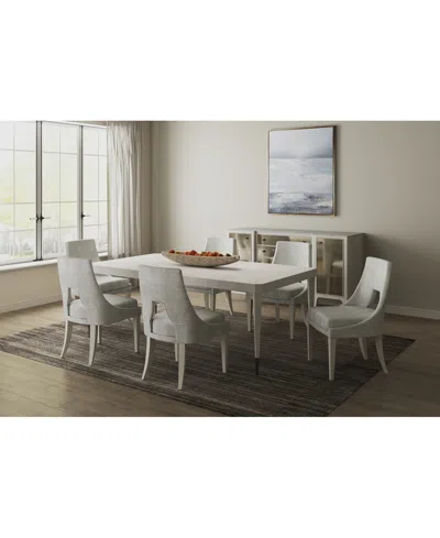 Macy's Mezzanine 7-pc. Dining Set (rectangular Table & 6 Side Chairs) In No Color