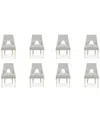 Macy's Mezzanine 8-pc. Side Chair Set In No Color