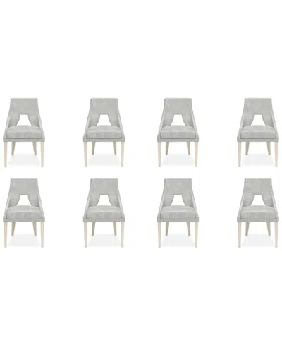 Macy's Mezzanine 8-pc. Side Chair Set In No Color
