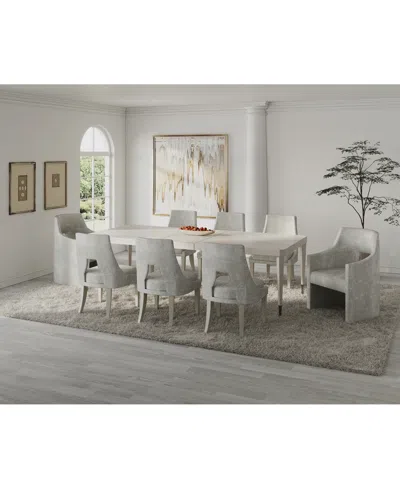 Macy's Mezzanine 9-pc. Dining Set (rectangular Table, 6 Side Chairs & 2 Arm Chairs) In No Color