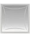 Macy's Mezzanine Square Mirror In Light Grey