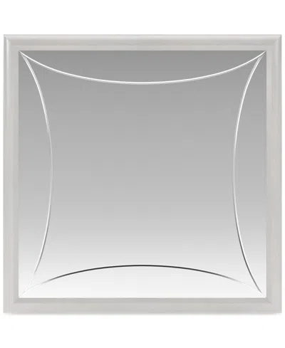 Macy's Mezzanine Square Mirror In Light Grey