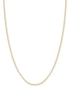 Macy's Mirror Link Chain Collection 2mm In 14k Gold In Gold