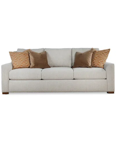 Macy's Morgane Fabric Estate Sofa, Created For  In Dove