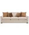 Macy's Morgane Fabric Estate Sofa, Created For  In Pebble