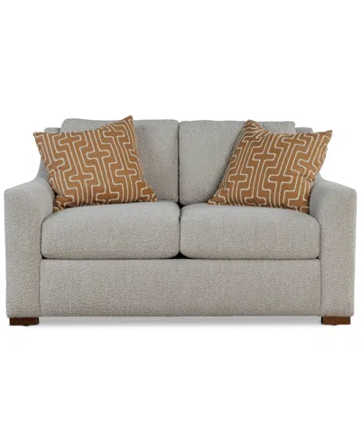 Macy's Morgane Fabric Loveseat, Created For  In Dove