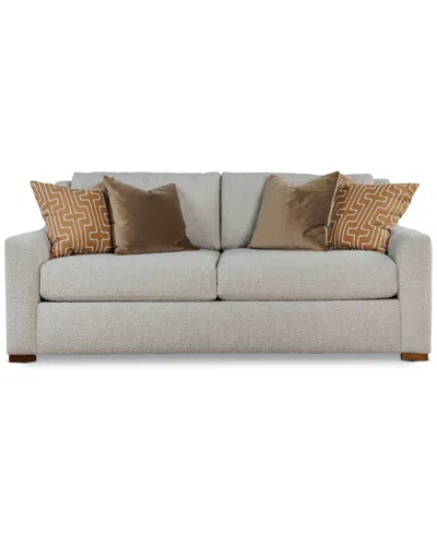 Macy's Morgane Fabric Sofa, Created For  In Dove