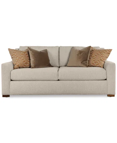 Macy's Morgane Fabric Sofa, Created For  In Pebble