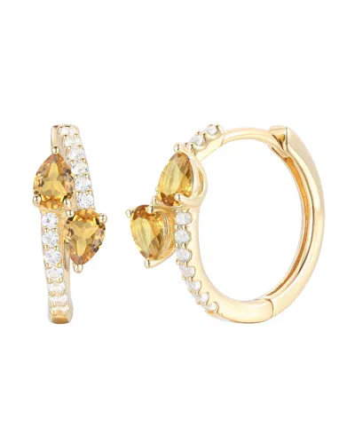 Macy's Multi Gemstone Earrings In 14k Gold Over Sterling Silver (also In Sterling Silver)