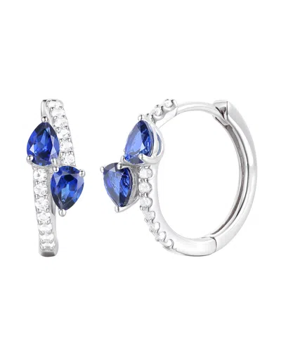 Macy's Multi Gemstone Earrings In 14k Gold Over Sterling Silver (also In Sterling Silver) In Metallic