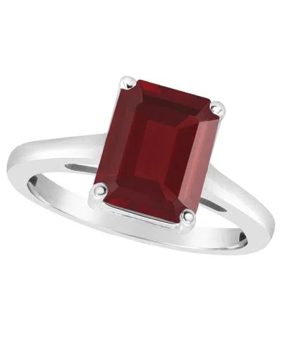 Macy's Multi Gemstone Ring In 14k Yellow Gold (also In 14k White Gold) In Metallic