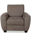 Macy's Myriem 37" Fabric Chair, Created For  In Tobacco