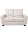 Macy's Myriem 64" Fabric Loveseat, Created For  In Oatmeal
