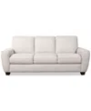 Macy's Myriem 87" Fabric Sofa, Created For  In Oatmeal