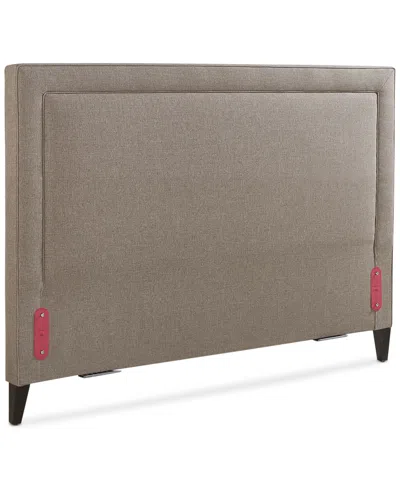 Macy's Naliya Upholstered California King Headboard In Brown