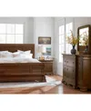 Macy's Nelman King Bed 3pc Set (bed, Dresser, Nightstand), Created For  In Transparent