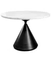 Macy's Nerton Round 45" Table, Created For  In White