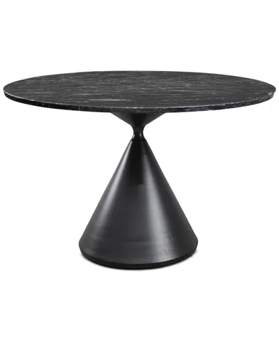 Macy's Nerton Round 52" Table, Created For  In Black