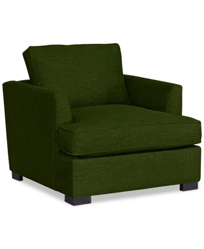 Macy's Nightford 41" Fabric Extra-large Chair, Created For  In Lucca Forest
