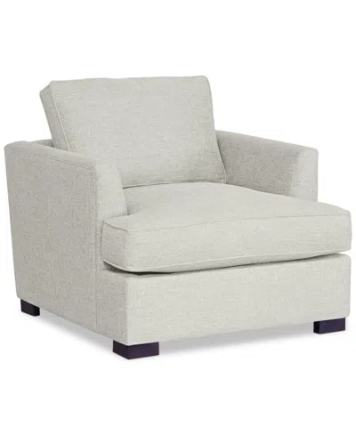 Macy's Nightford 41" Fabric Extra-large Chair, Created For  In Gray