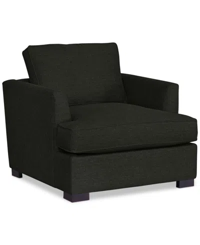 Macy's Nightford 41" Fabric Extra-large Chair, Created For  In Black