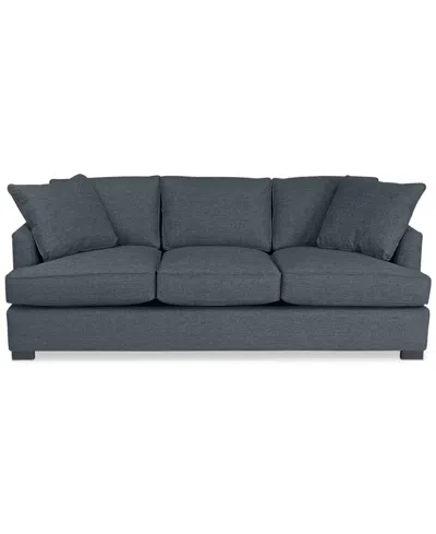 Macy's Nightford 89" Fabric Extra-large Sofa, Created For  In Doblin Charcoal