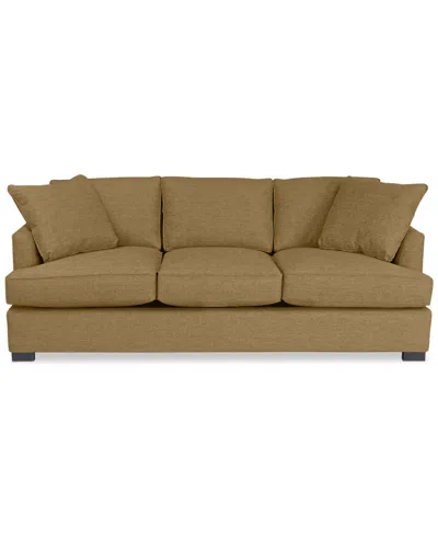 Macy's Nightford 89" Fabric Extra-large Sofa, Created For  In Lucca Caramel